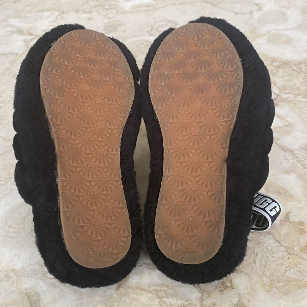 UGG Fluff Yeah Sheepskin Sandals - Picture 12 of 12